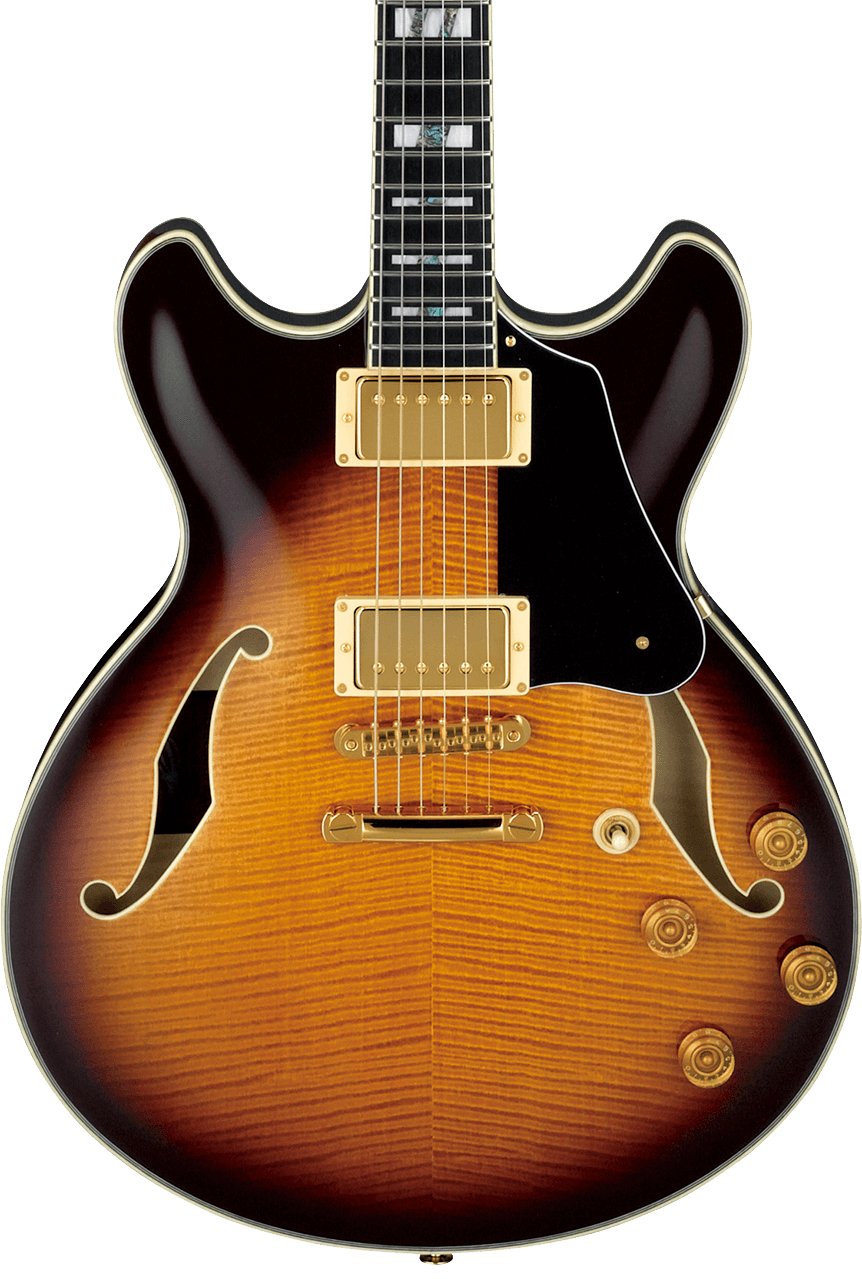 Ibanez JSM100 John Scofield Guitar in Vintage Sunburst - Andertons